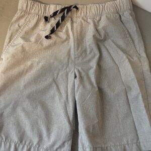 Old Navy Light Gray Shorts with Black Accent